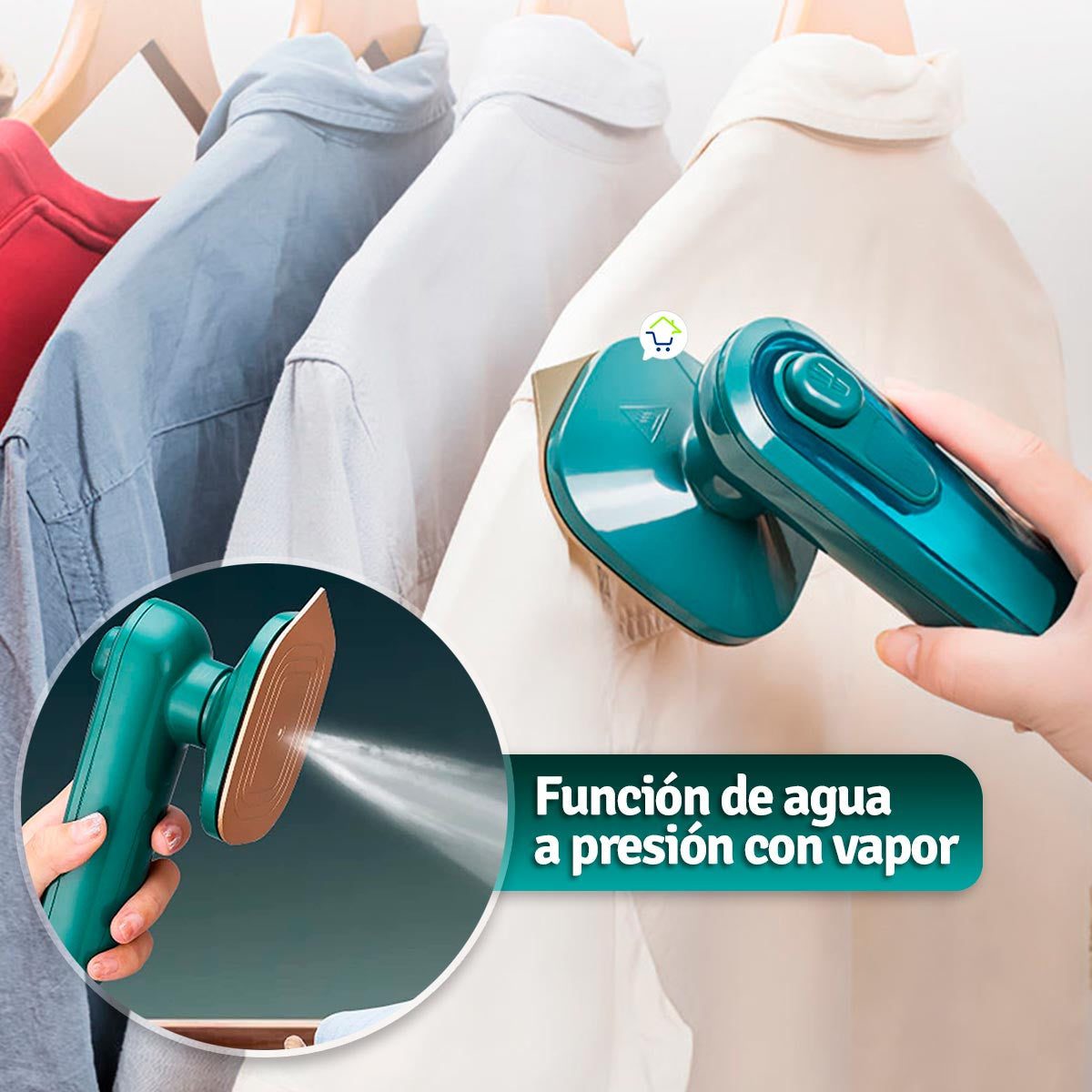 Plancha a Vapor Ropa Perfecta en Minutos