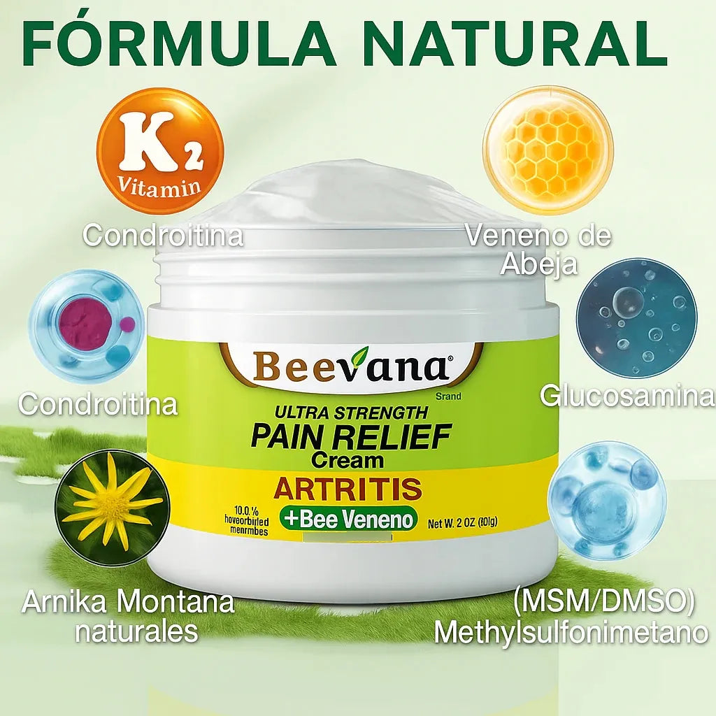 Beevana Alivio Profundo para Dolor Muscular y Articular